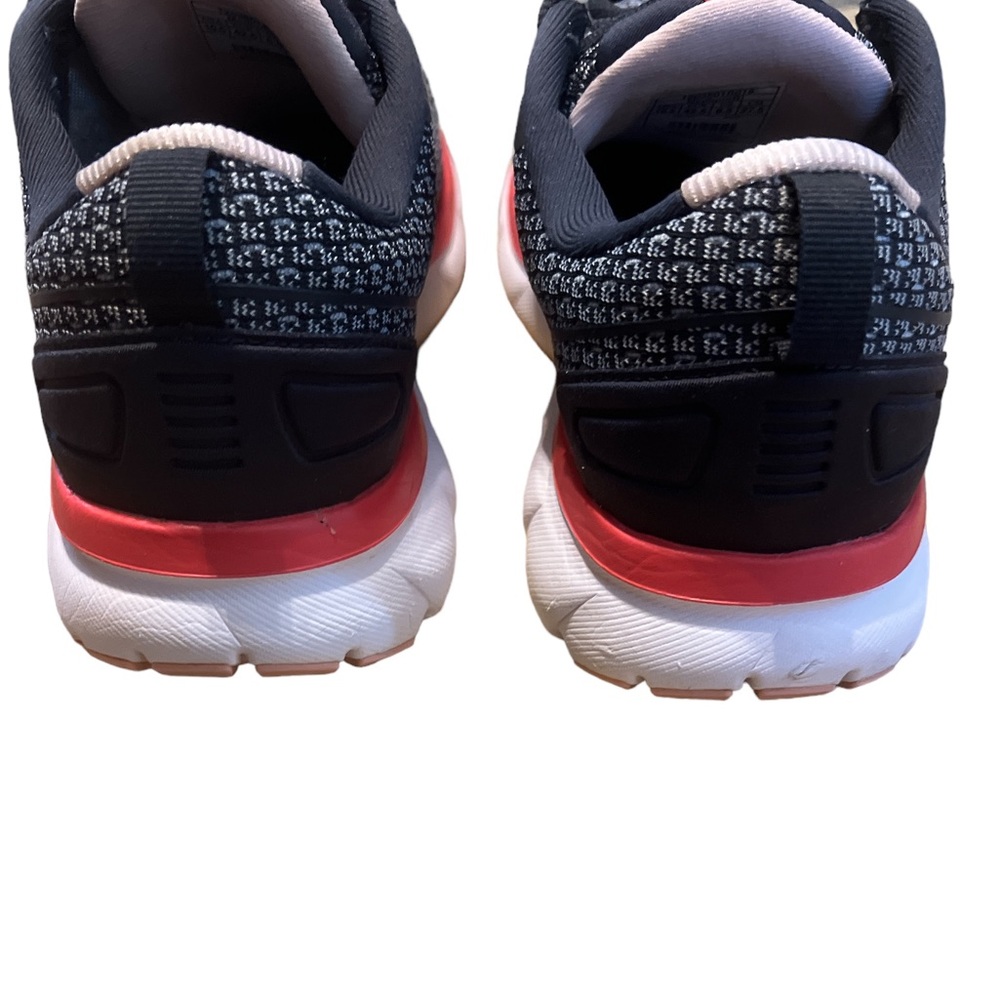 BROOKS Women's Transmit 3 Running Shoes Charcoal/Red Sneakers‎ Size 10.5 - Picture 5 of 8